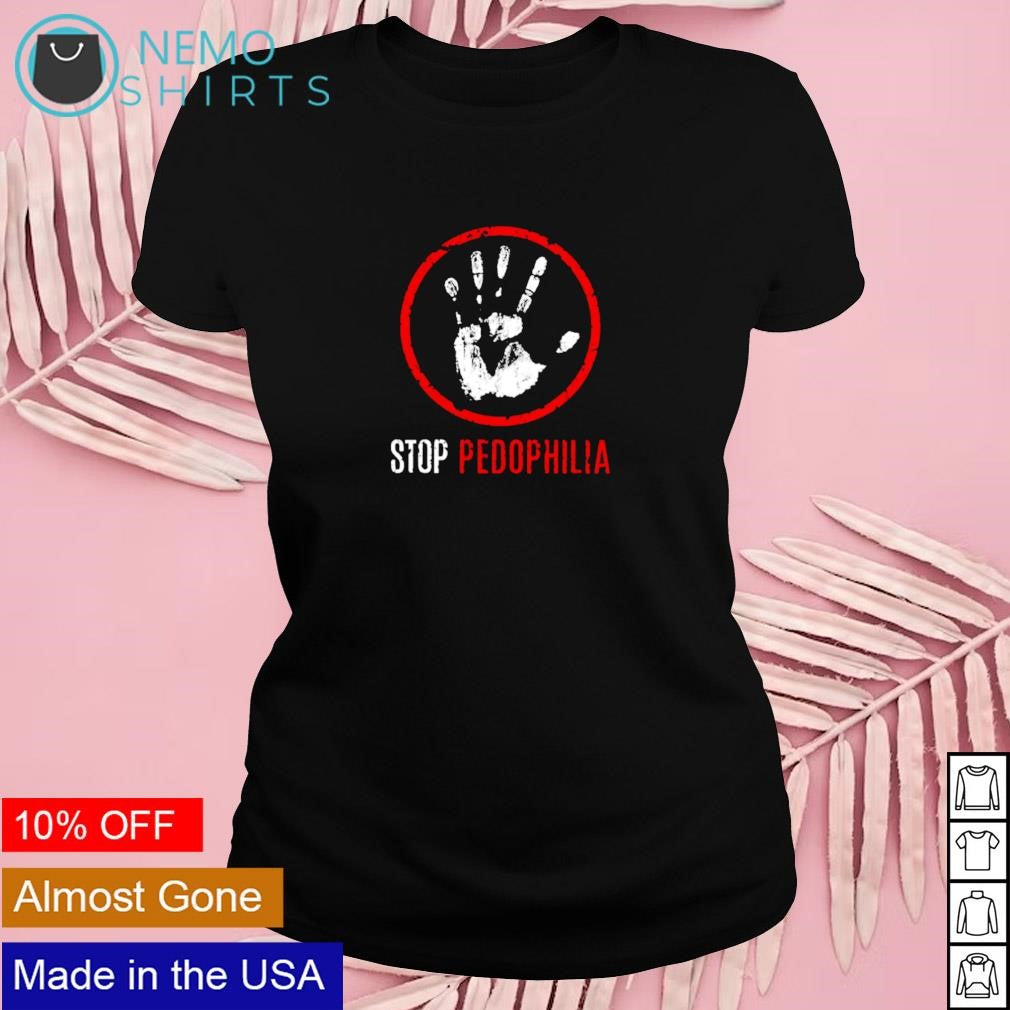 Stop Pedophilia - Adult & Kids T-Shirts, Sweatshirts & Hoodies apparel design preview 4