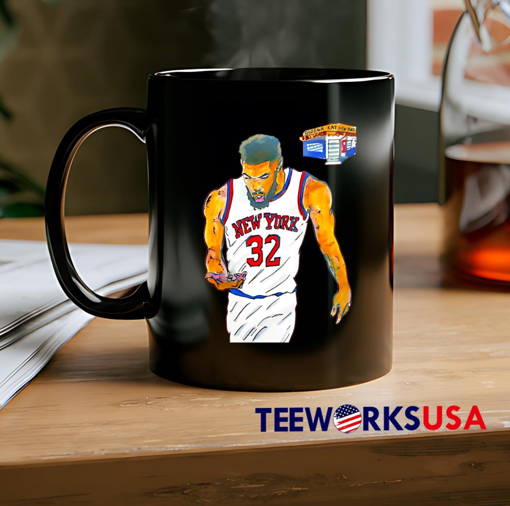 Karl-anthony Towns Bodega Kat Knicks - Adult & Kids T-Shirts, Sweatshirts & Hoodies apparel design preview 2