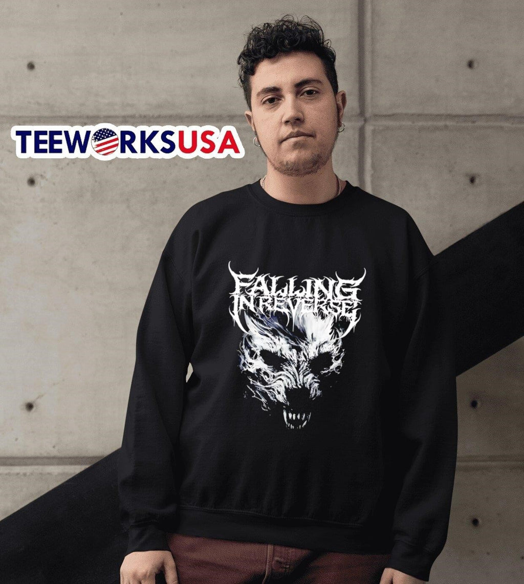 Falling In Reverse Wolf - Adult & Kids T-Shirts, Sweatshirts & Hoodies apparel design preview 6
