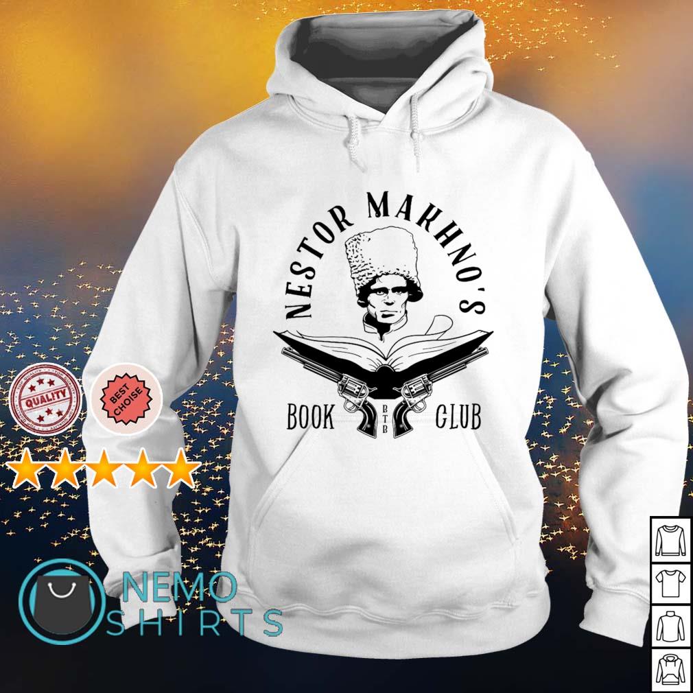 Nestor Makhno's book club - Adult & Kids T-Shirts, Sweatshirts & Hoodies apparel design preview 2
