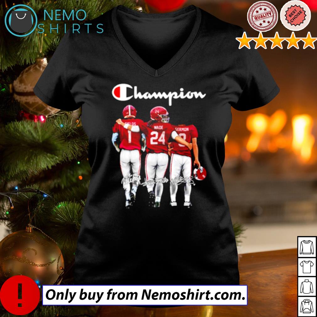 Ohio State Buckeyes champion Fields Wade Sermon - Adult & Kids T-Shirts, Sweatshirts & Hoodies apparel design preview 5