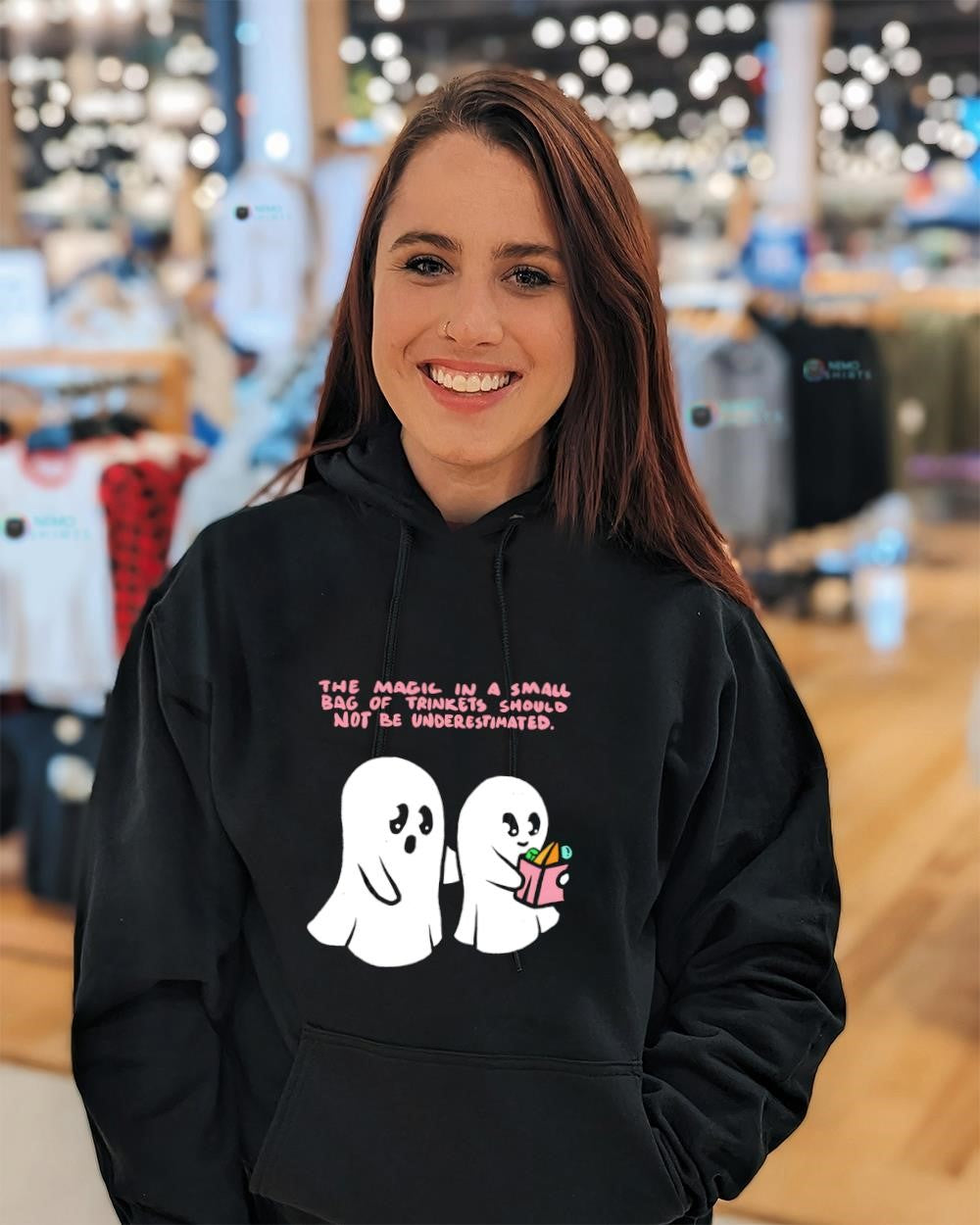 The Magic in a Small Bag of Trinkets Should Not Be - Adult & Kids T-Shirts, Sweatshirts & Hoodies apparel design preview 3