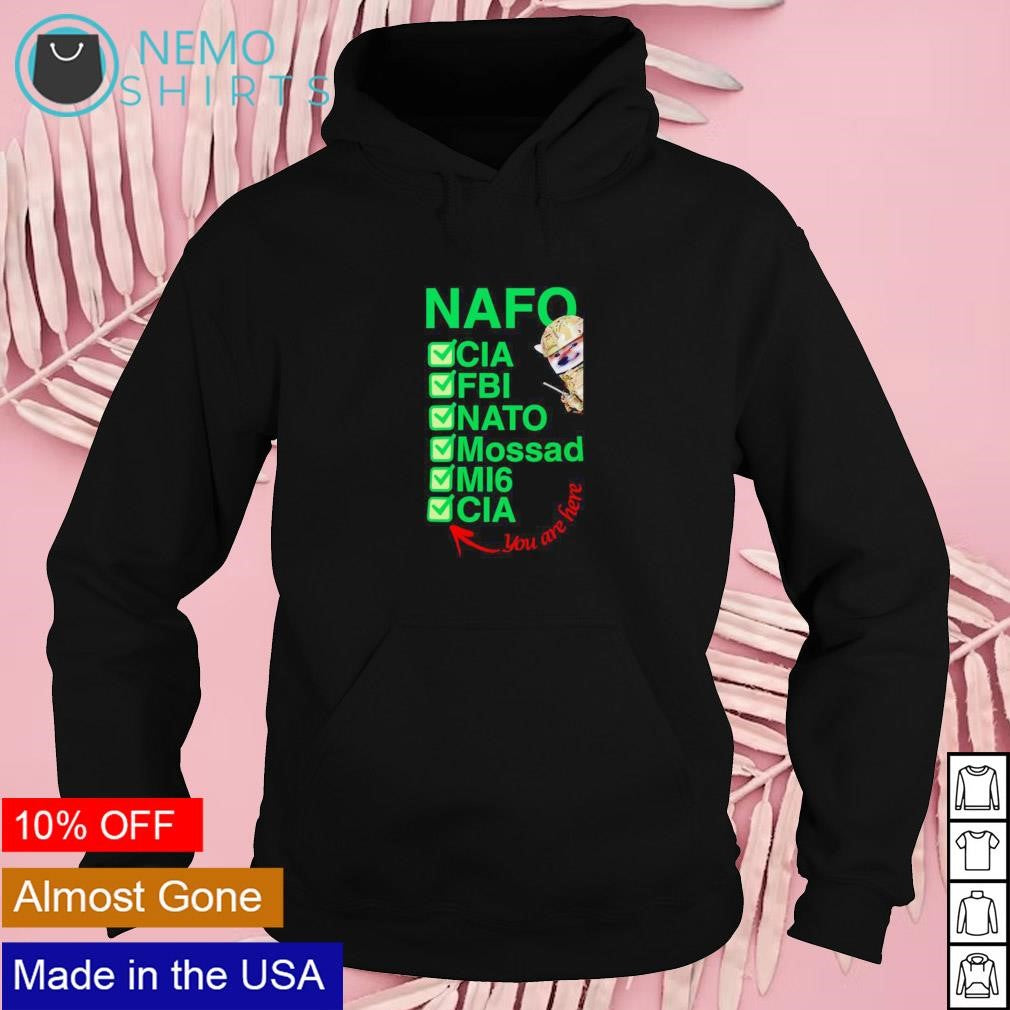 NAFO conspiracy you are here - Adult & Kids T-Shirts, Sweatshirts & Hoodies product image 2