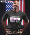 This is What Asexual Looks Like - Adult & Kids T-Shirts, Sweatshirts & Hoodies apparel design preview 1