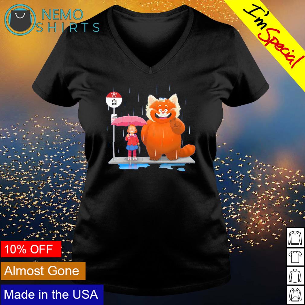 Turning Red panda bus stop - Adult & Kids T-Shirts, Sweatshirts & Hoodies apparel design preview 5