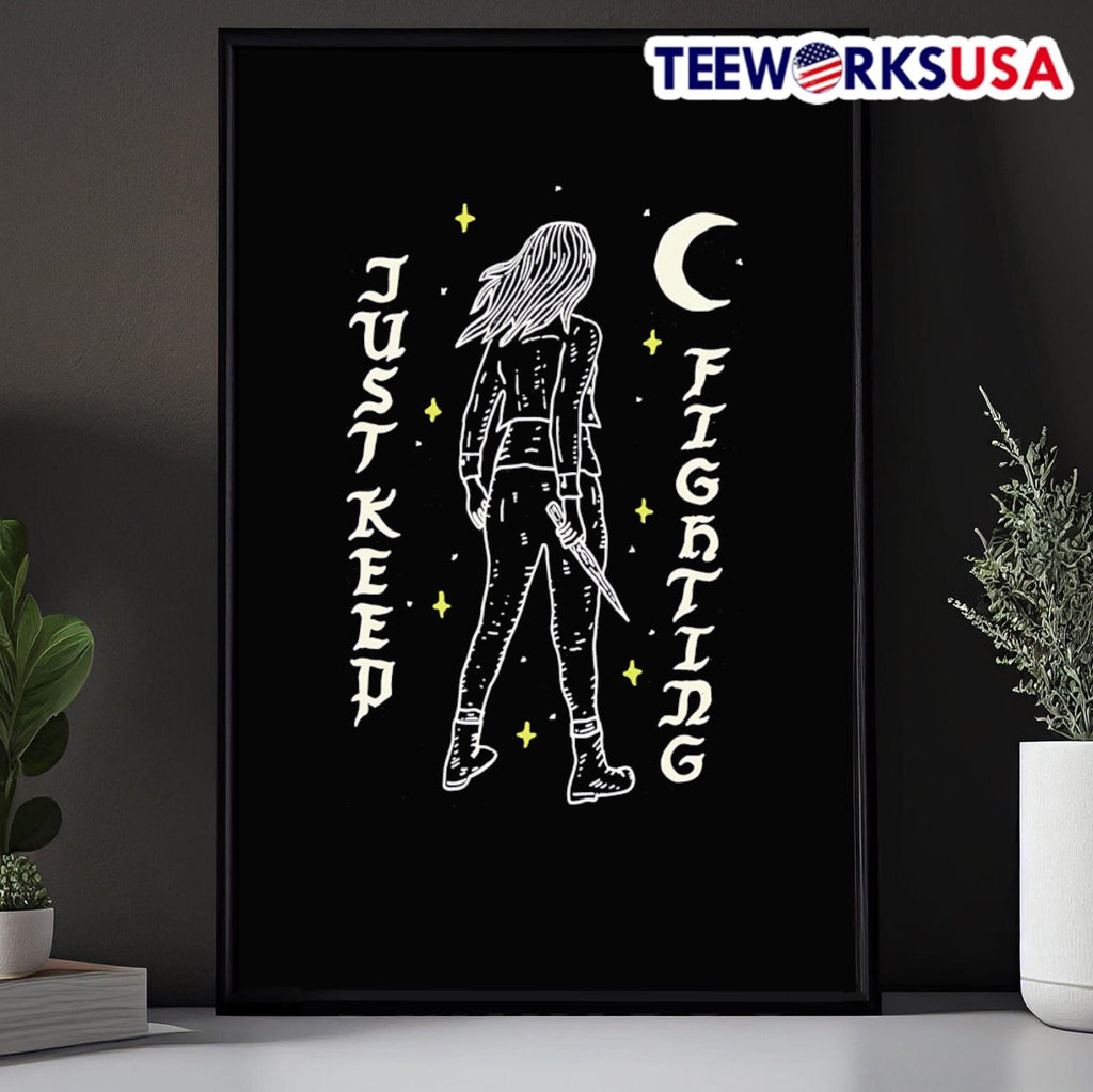 Just keep fighting - Adult & Kids T-Shirts, Sweatshirts & Hoodies apparel design preview 5