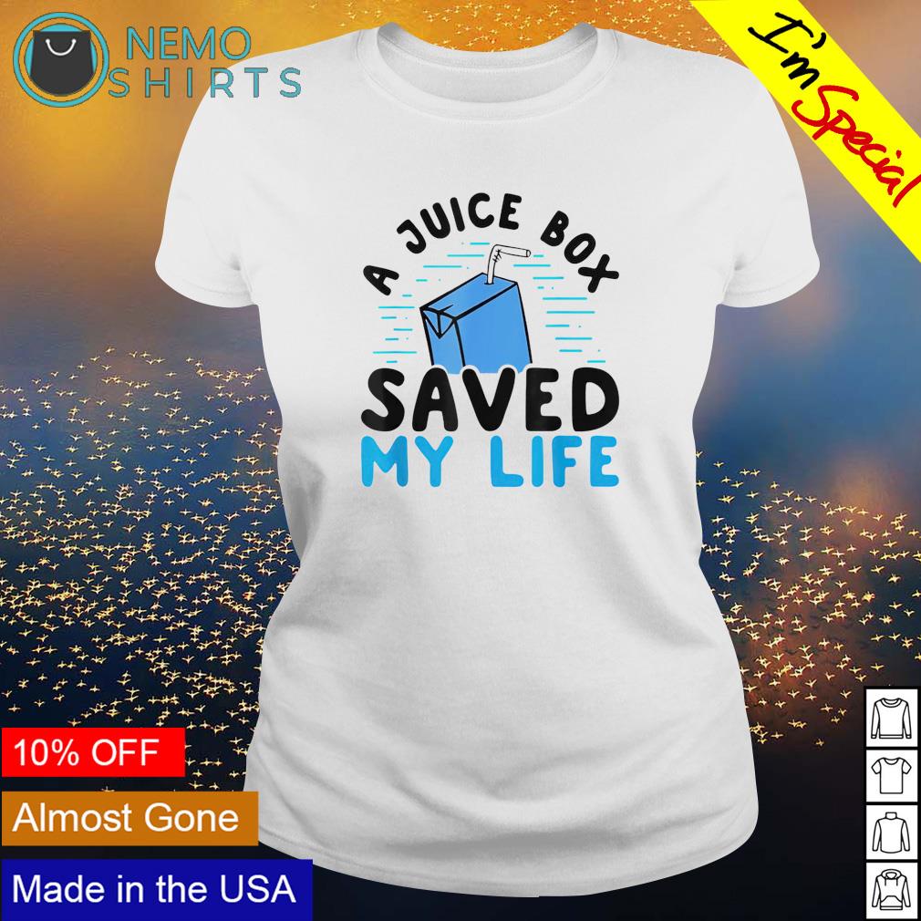 A juice box saved my life - Adult & Kids T-Shirts, Sweatshirts & Hoodies apparel design preview 3