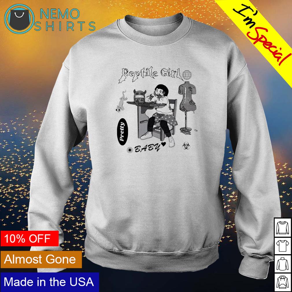 Reptile girl pretty baby 2022 - Adult & Kids T-Shirts, Sweatshirts & Hoodies apparel design preview 4