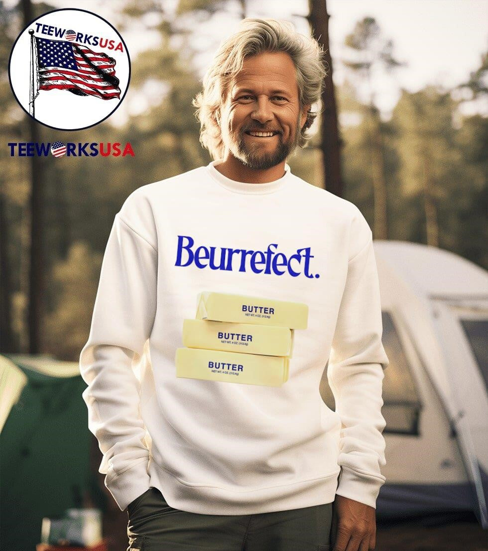 Beurrefect butter - Adult & Kids T-Shirts, Sweatshirts & Hoodies apparel design preview 3