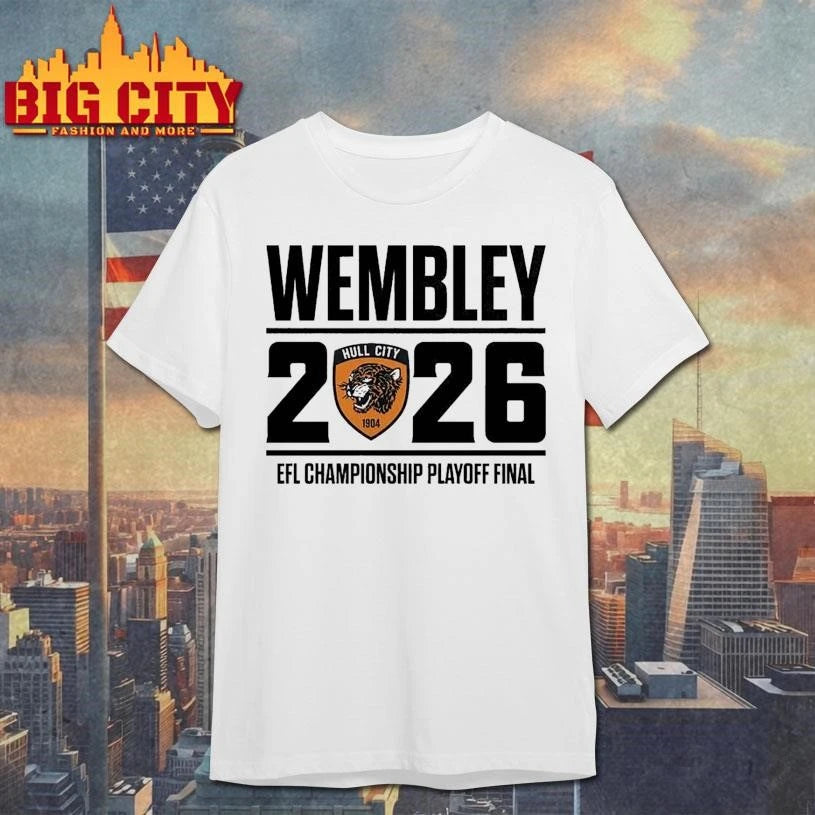 Wembley Calling 2026 Efl Championship Playoff Final - Adult & Kids T-Shirts, Sweatshirts & Hoodies apparel design preview 1
