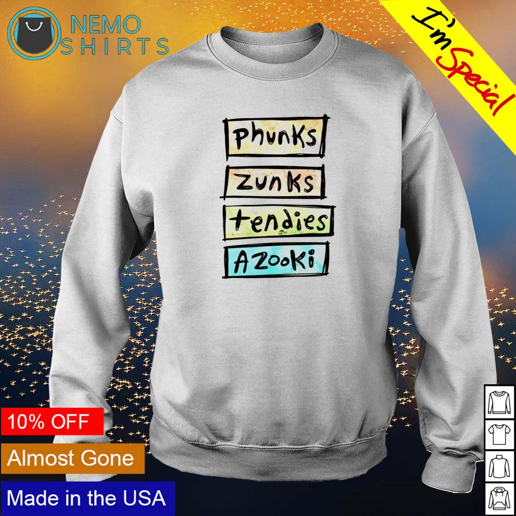 Phunks zunks tendies azooki - Adult & Kids T-Shirts, Sweatshirts & Hoodies apparel design preview 4