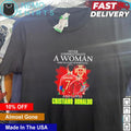 Never underestimate a woman who is fan of Portugal - Adult & Kids T-Shirts, Sweatshirts & Hoodies apparel design preview 1