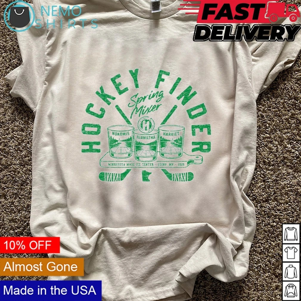 Hockey Finder 10th Annual Spring Mixer - Adult & Kids T-Shirts, Sweatshirts & Hoodies apparel design preview 6