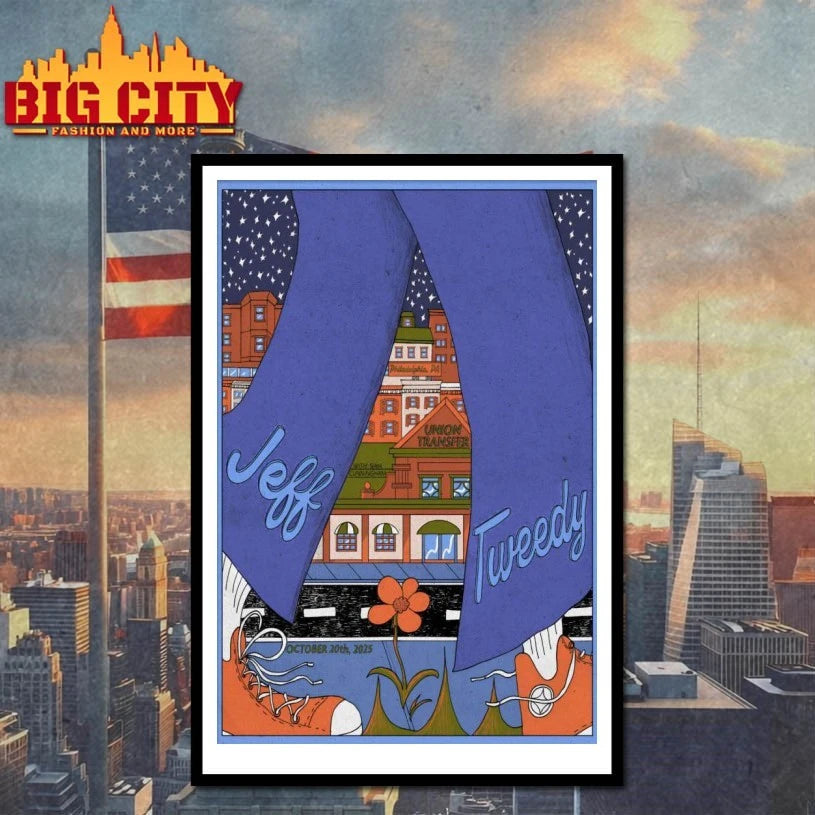 Jeff Tweedy Oct 20 2025 Union Transfer Show Poster - Adult & Kids T-Shirts, Sweatshirts & Hoodies apparel design preview 4