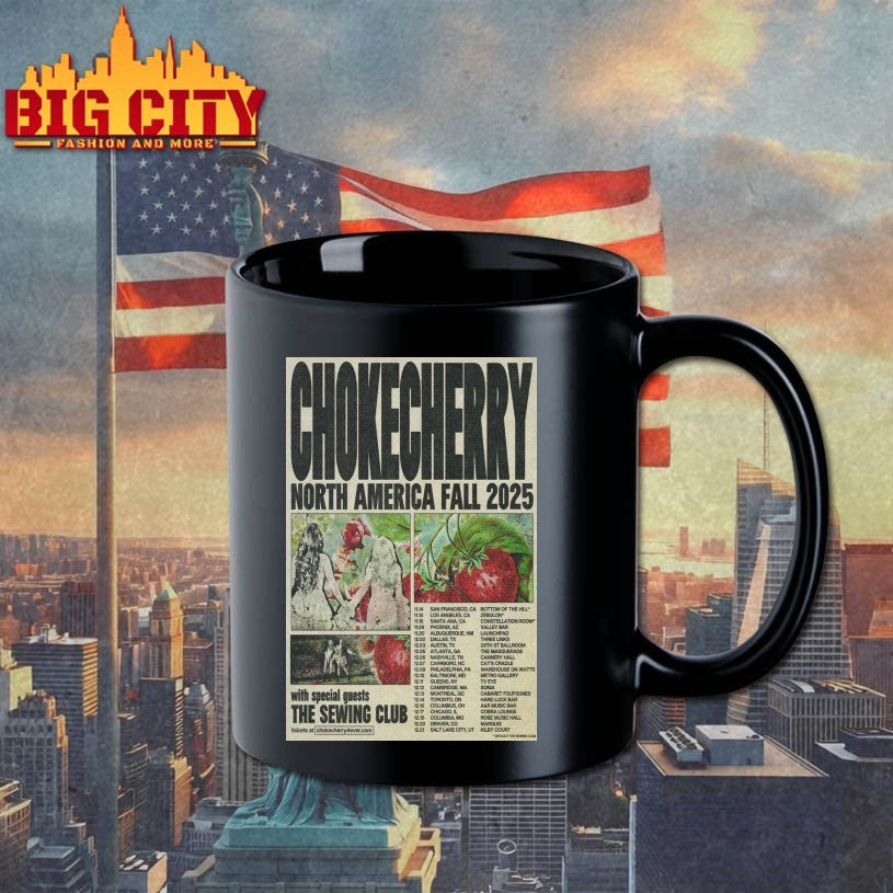 Chokecherry Tour North America Fall 2025 Poster - Adult & Kids T-Shirts, Sweatshirts & Hoodies apparel design preview 3