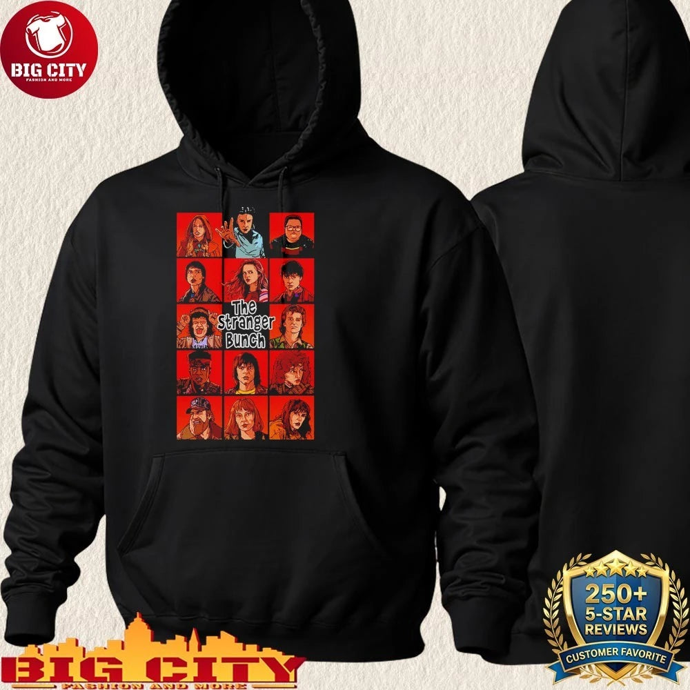 Funny The Stranger Bunch Things - Adult & Kids T-Shirts, Sweatshirts & Hoodies apparel design preview 2