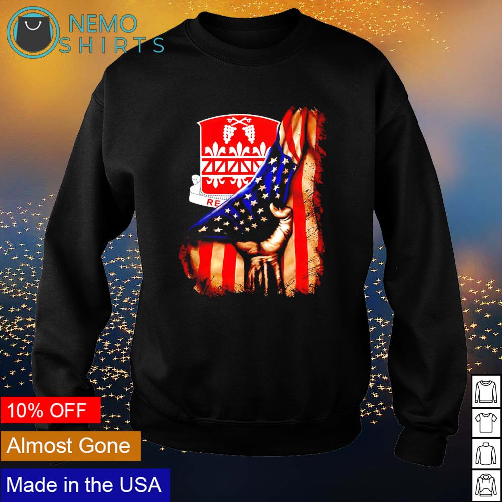 926th Engineer Battalion American flag - Adult & Kids T-Shirts, Sweatshirts & Hoodies apparel design preview 4