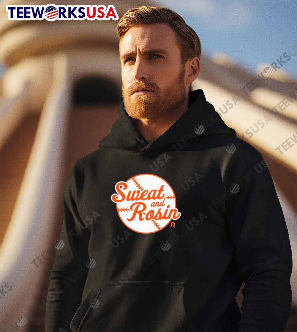 Sweat And Rosin Baseball - Adult & Kids T-Shirts, Sweatshirts & Hoodies apparel design preview 2