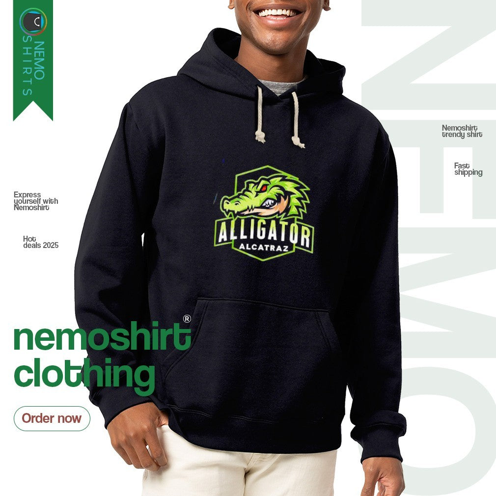 Alligator Alcatraz lockdown legends - Adult & Kids T-Shirts, Sweatshirts & Hoodies apparel design preview 2