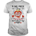 A Big Piece Of My Heart Lives In Heaven And She Is - Adult & Kids T-Shirts, Sweatshirts & Hoodies apparel design preview 1