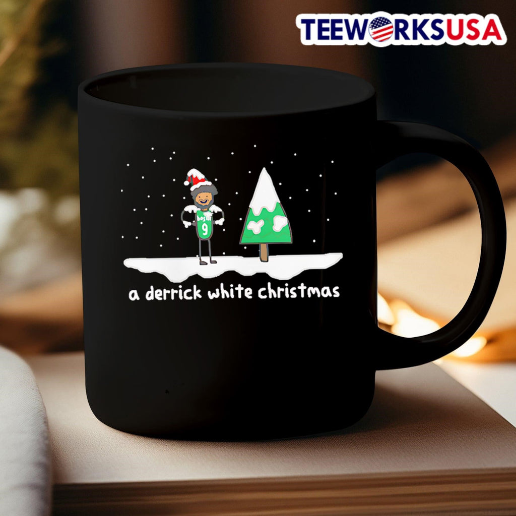 A Derrick White Christmas - Adult & Kids T-Shirts, Sweatshirts & Hoodies apparel design preview 3