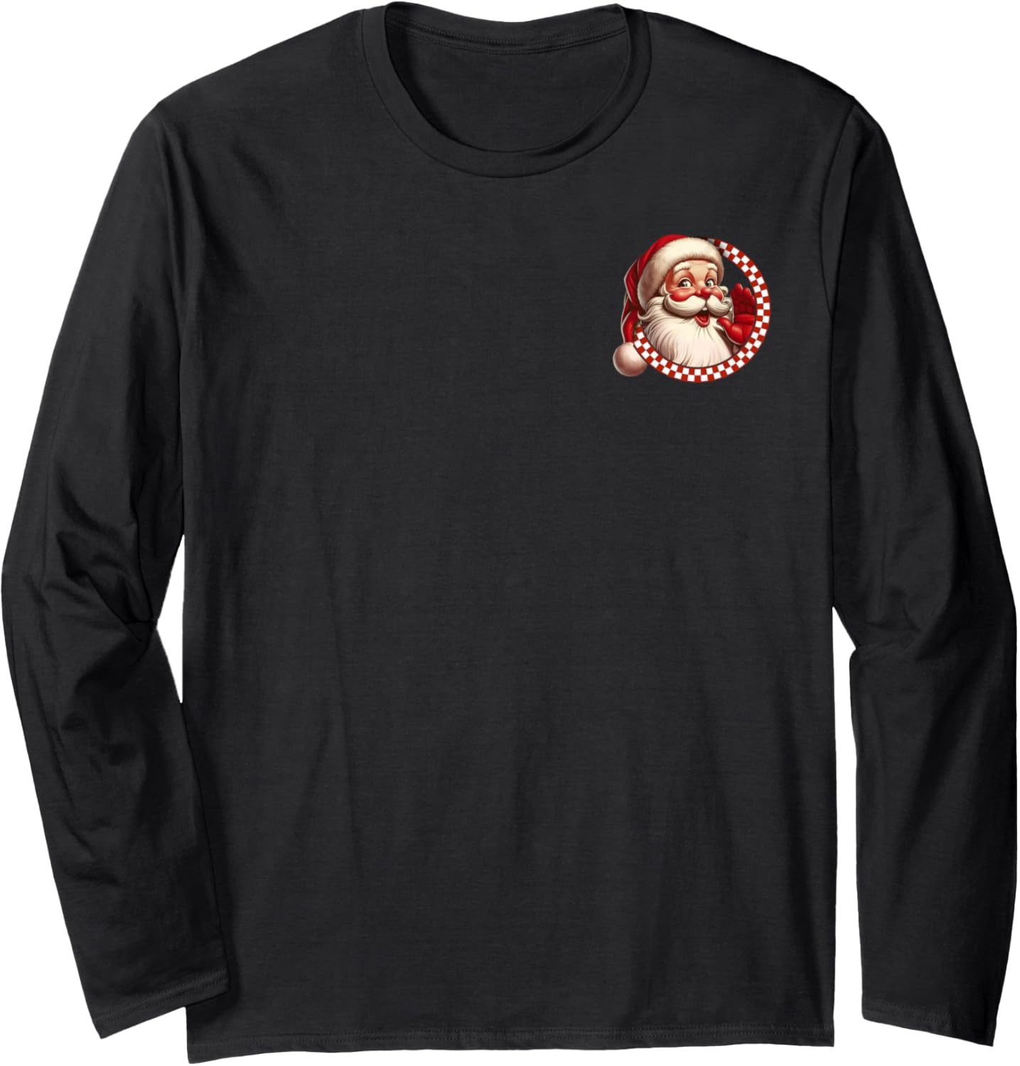 2 Sided You Ain T Getting Shit Santa Claus T-Shirt - Unique Graphic Unisex - T-Shirt, Sweatshirt, Hoodie