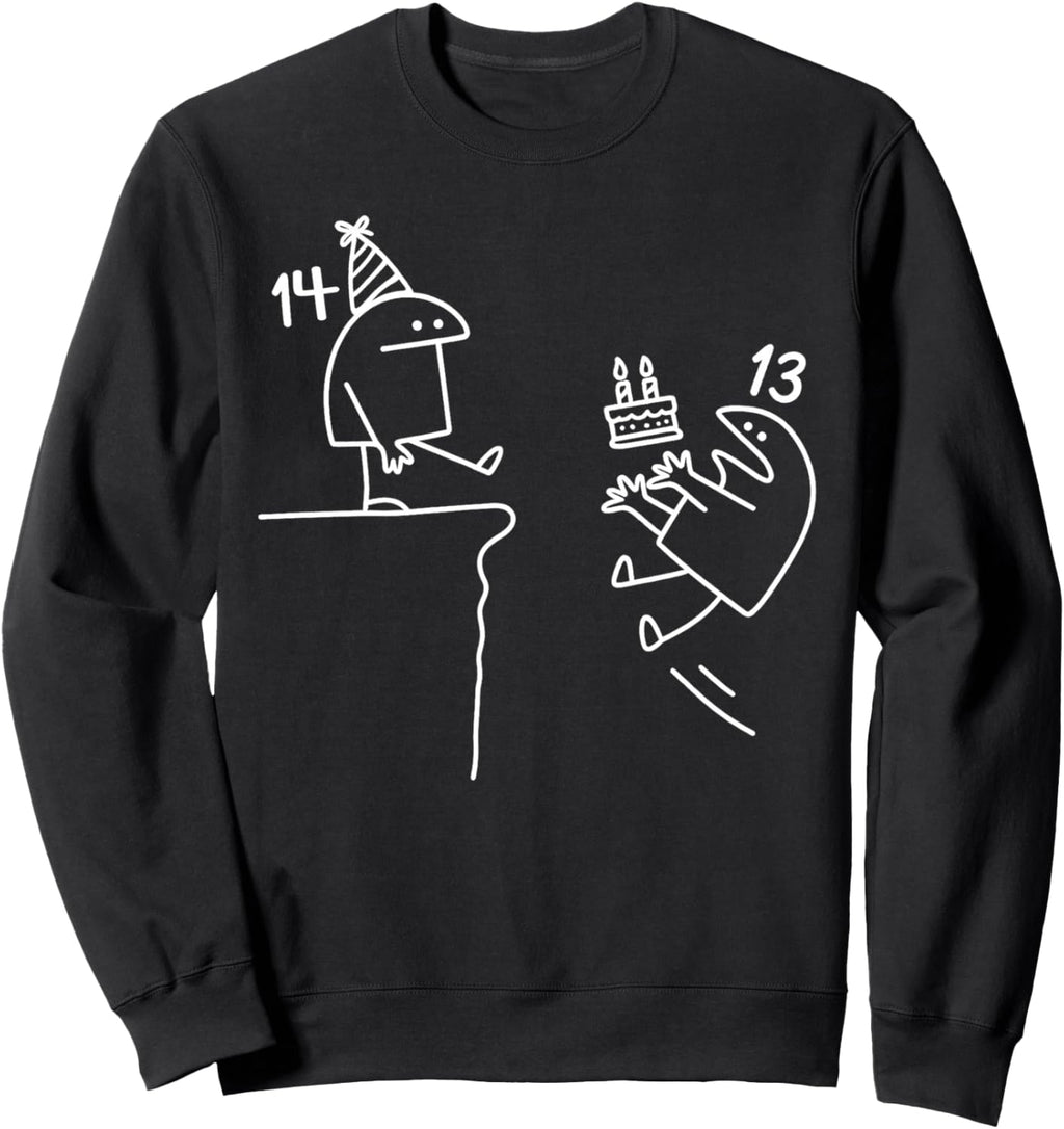 14Th Party Tees 14 Years Old Teens Rare Hoodie - Custom Art Print Unisex - T-Shirt, Sweatshirt, Hoodie