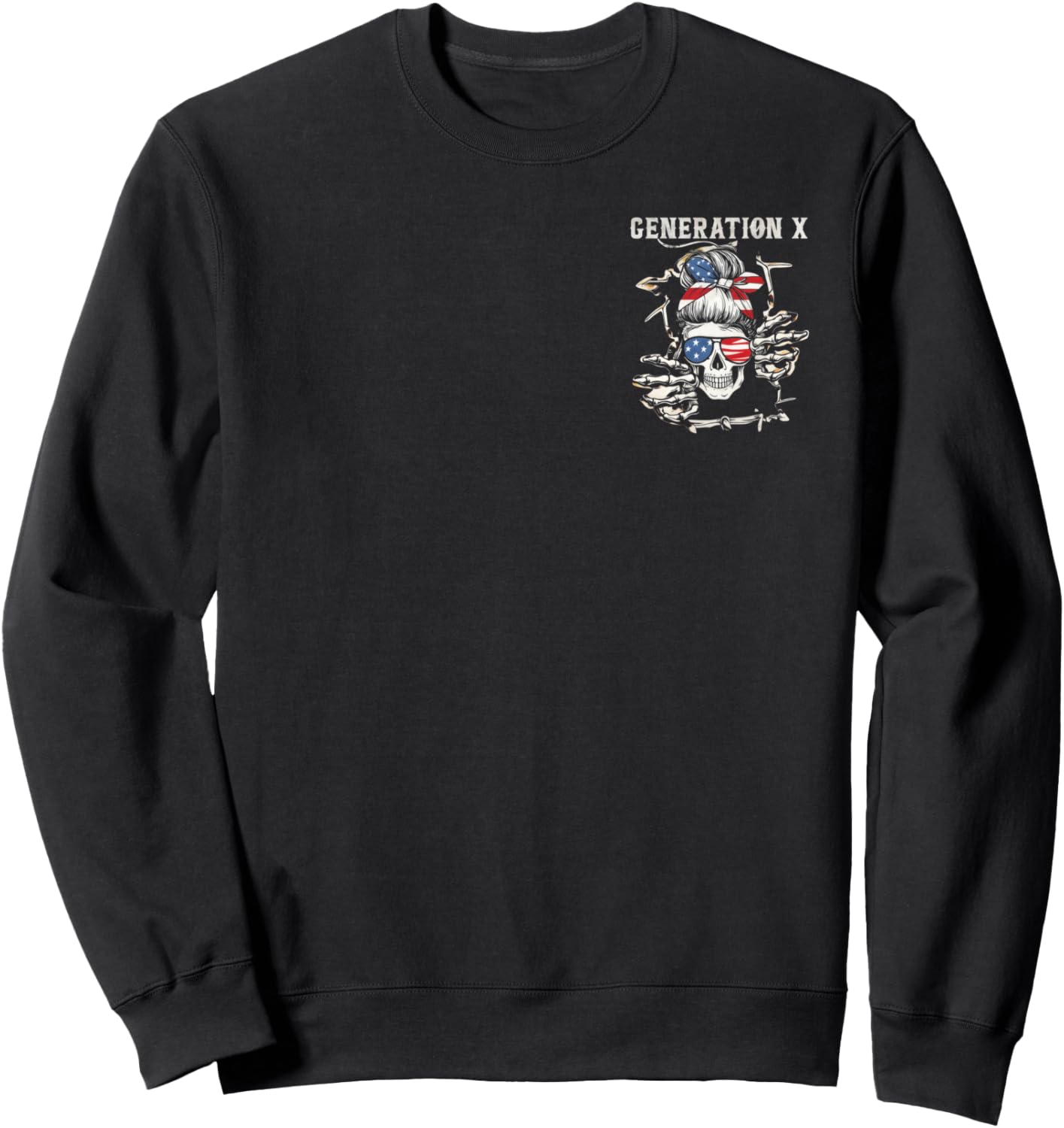 2 Sided Gen X Don T Try To Figure Me Sweatshirt - Unique Graphic Men Women - T-Shirt, Sweatshirt, Hoodie