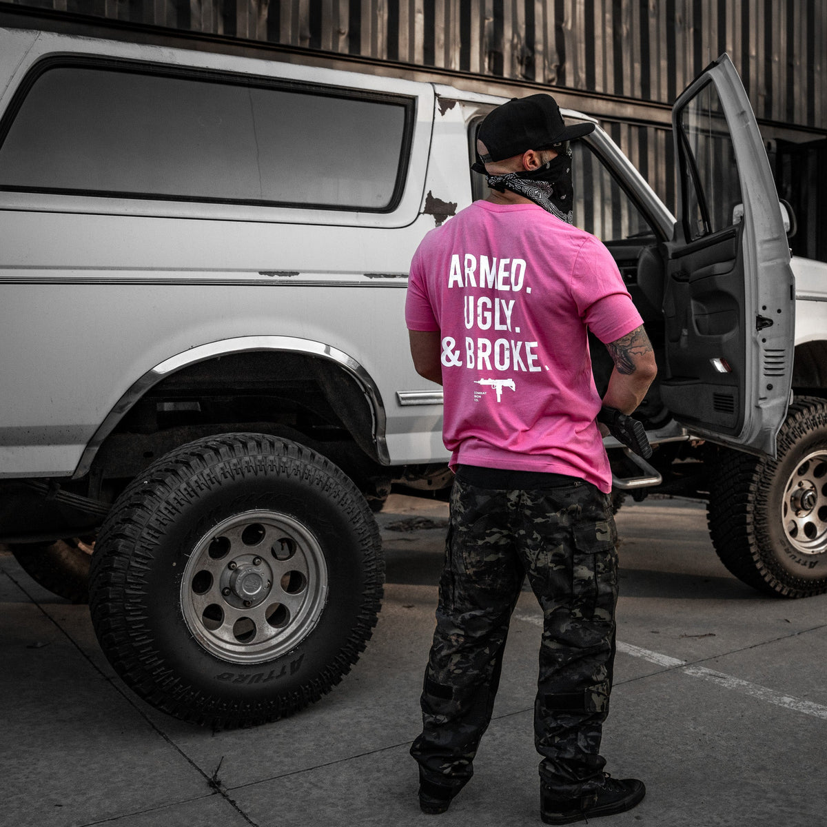 Armed. Ugly. Broke. Men's - Adult & Kids T-Shirts, Sweatshirts & Hoodies apparel design preview 12