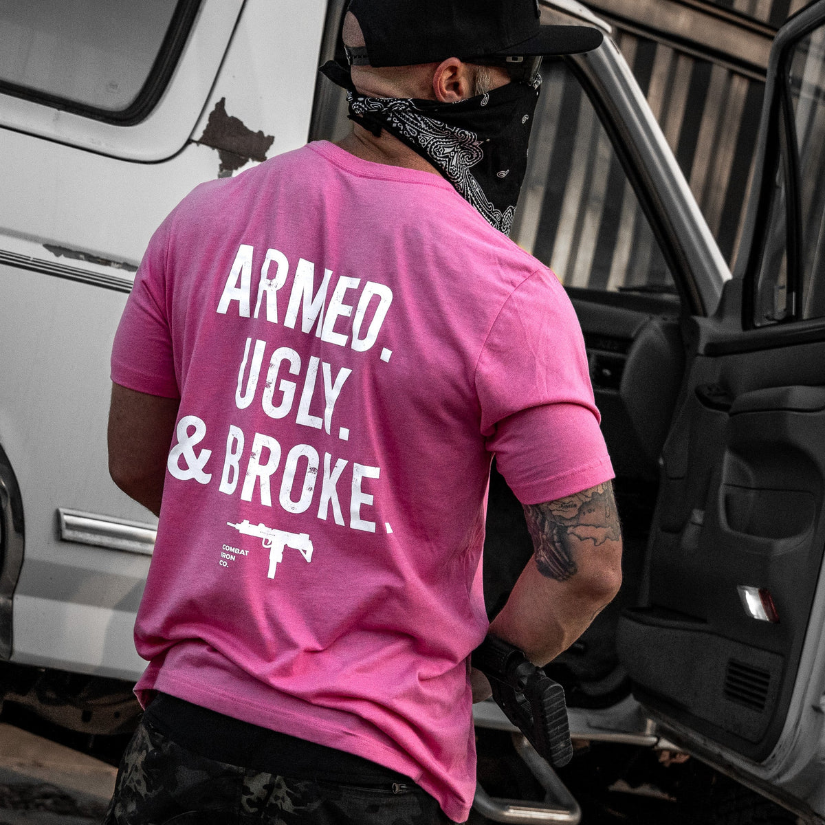 Armed. Ugly. Broke. Men's - Adult & Kids T-Shirts, Sweatshirts & Hoodies apparel design preview 9