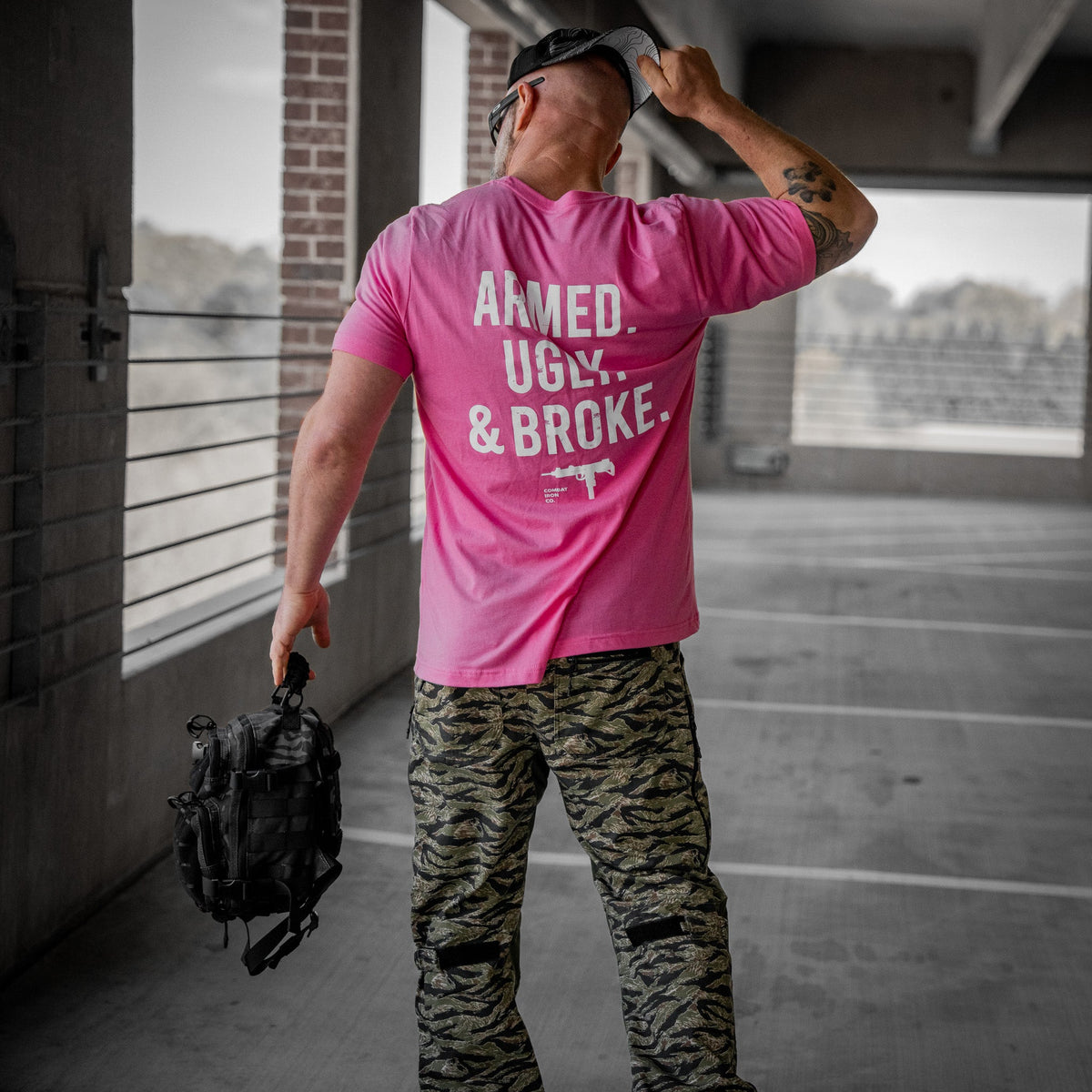 Armed. Ugly. Broke. Men's - Adult & Kids T-Shirts, Sweatshirts & Hoodies apparel design preview 11