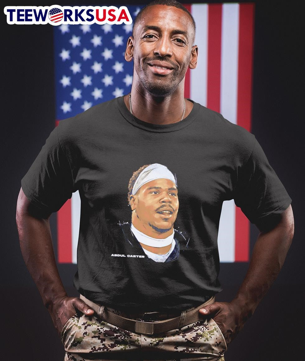 Abdul Carter New York Portrait - Adult & Kids T-Shirts, Sweatshirts & Hoodies apparel design preview 1