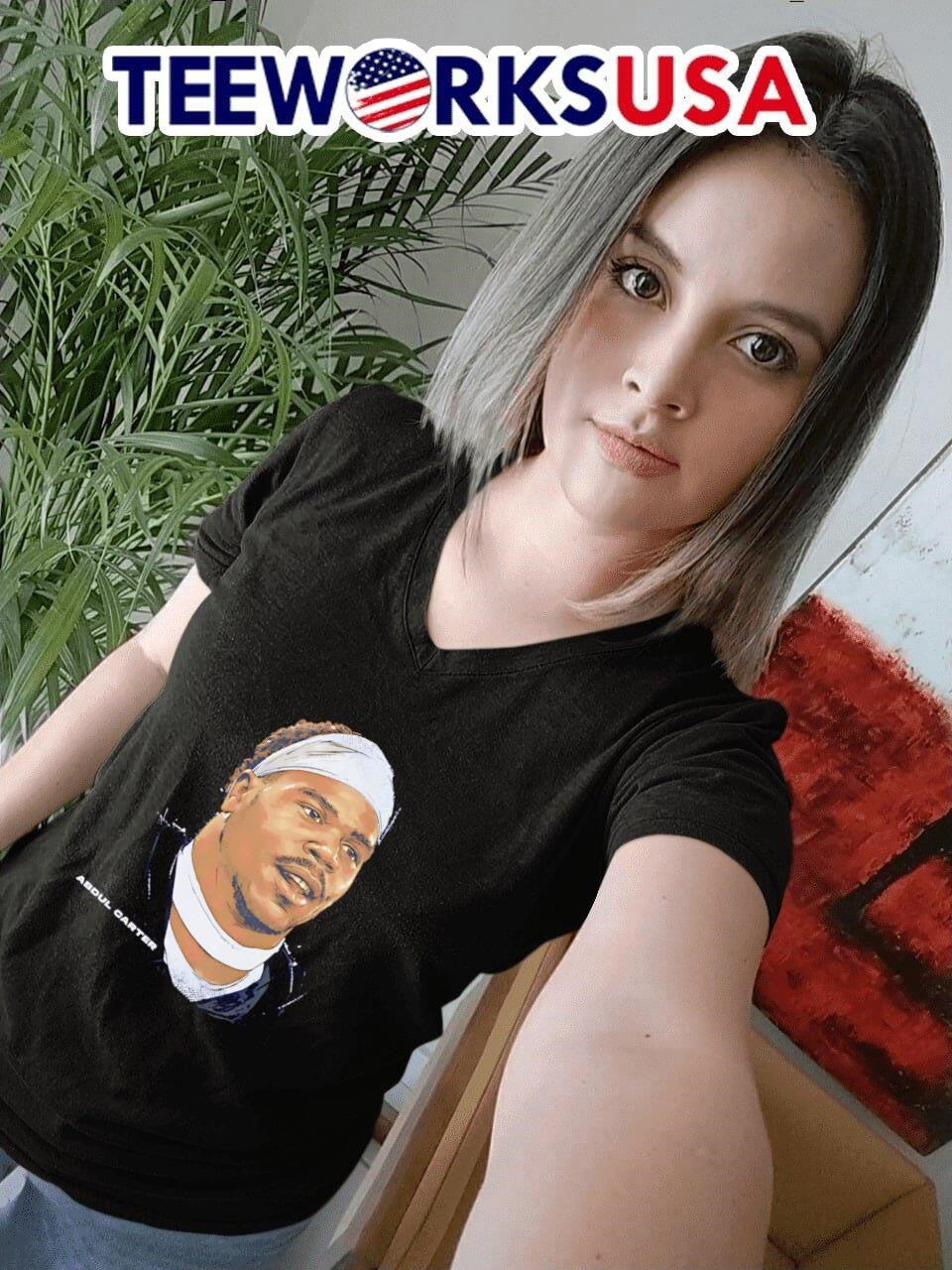 Abdul Carter New York Portrait - Adult & Kids T-Shirts, Sweatshirts & Hoodies apparel design preview 7