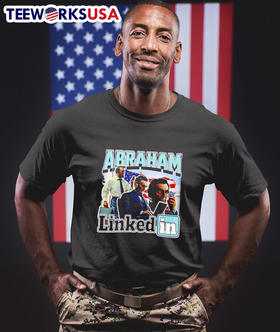Abraham Linkedin - Adult & Kids T-Shirts, Sweatshirts & Hoodies apparel design preview 1