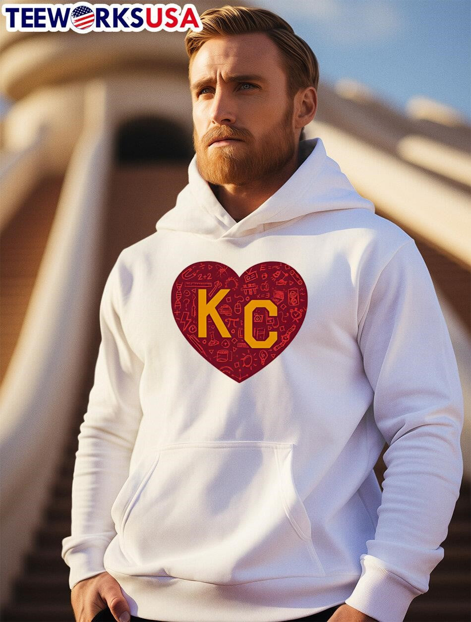 Academic KC Heart - Adult & Kids T-Shirts, Sweatshirts & Hoodies apparel design preview 2