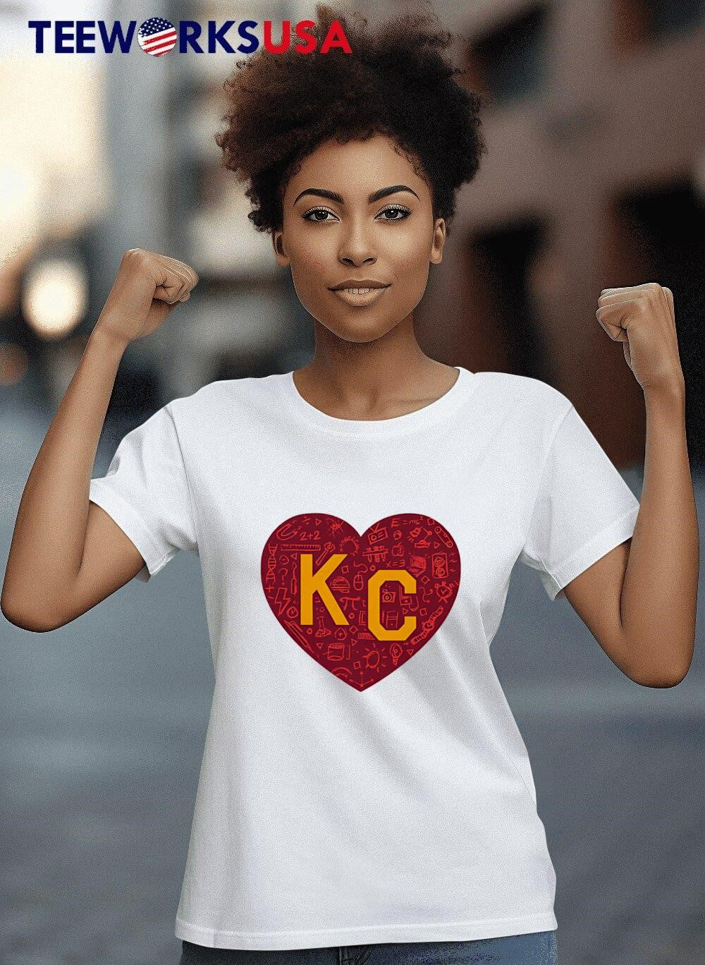 Academic KC Heart - Adult & Kids T-Shirts, Sweatshirts & Hoodies apparel design preview 8