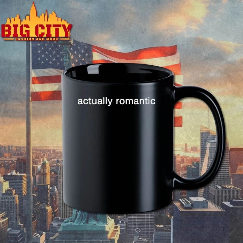 Actually Romantic Text - Adult & Kids T-Shirts, Sweatshirts & Hoodies apparel design preview 3