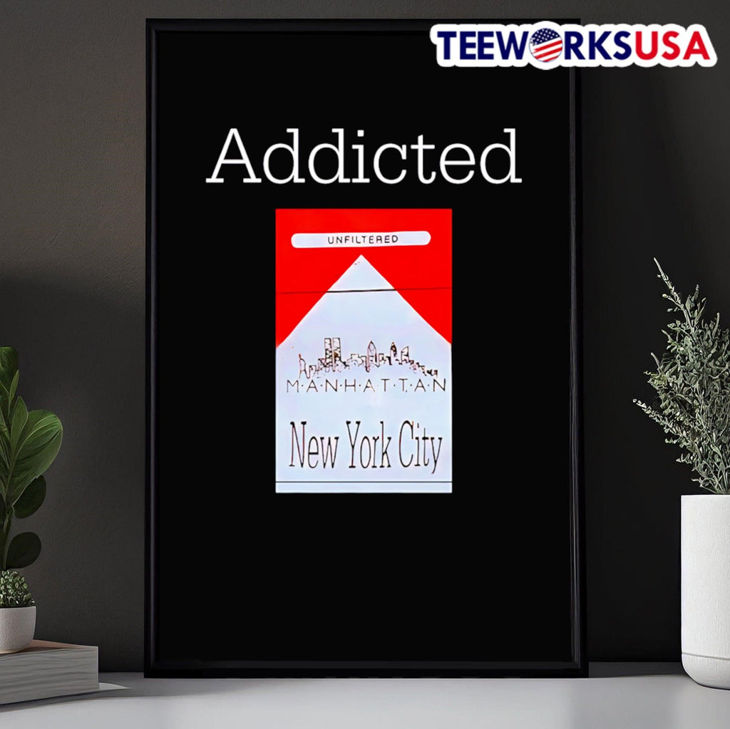 Addicted Unfiltered Nyc - Adult & Kids T-Shirts, Sweatshirts & Hoodies apparel design preview 5