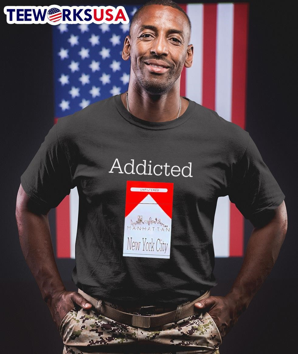 Addicted Unfiltered Nyc - Adult & Kids T-Shirts, Sweatshirts & Hoodies apparel design preview 1