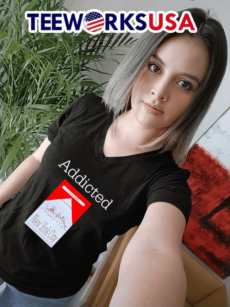 Addicted Unfiltered Nyc - Adult & Kids T-Shirts, Sweatshirts & Hoodies apparel design preview 7
