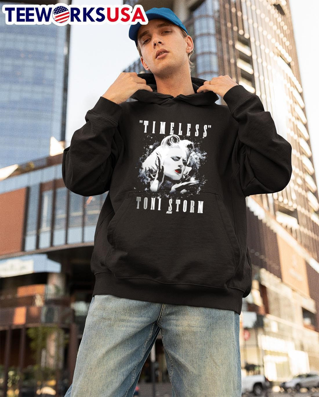 Aew tonI storm timeless forever - Adult & Kids T-Shirts, Sweatshirts & Hoodies apparel design preview 3