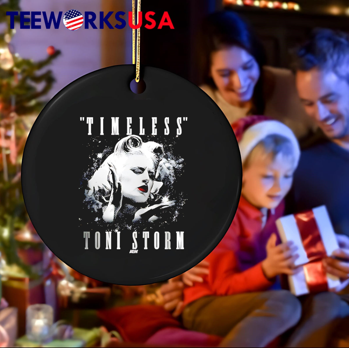 Aew tonI storm timeless forever - Adult & Kids T-Shirts, Sweatshirts & Hoodies apparel design preview 4