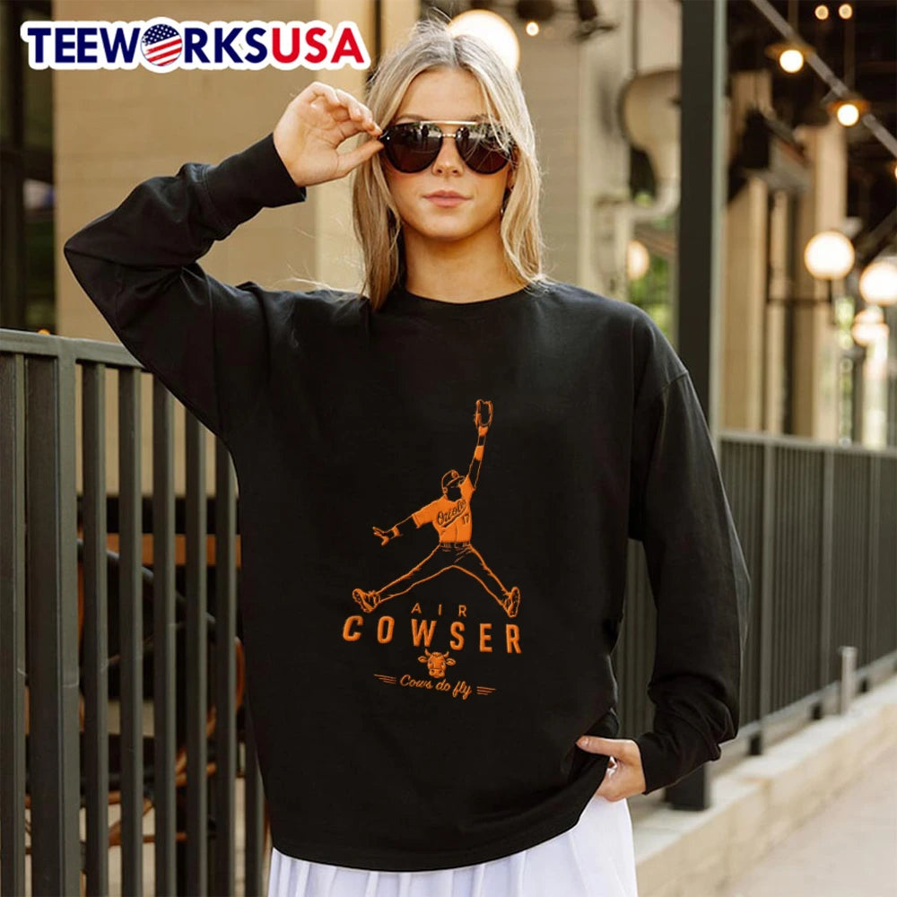 Air Colton Cowser Cows Do Fly - Adult & Kids T-Shirts, Sweatshirts & Hoodies apparel design preview 4