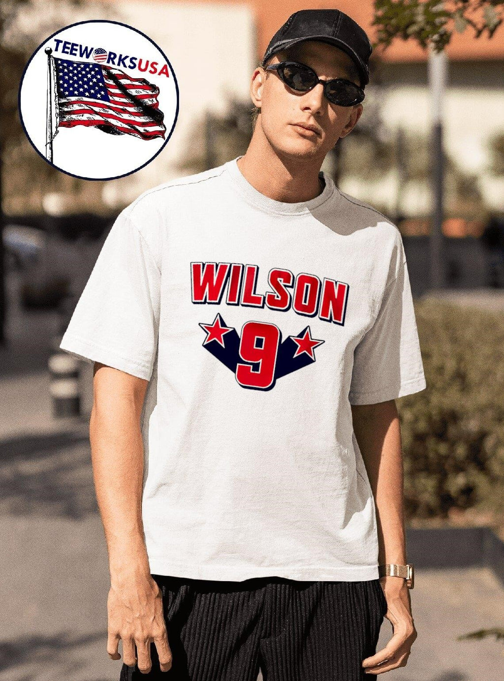 A'ja Wilson 9 USA star - Adult & Kids T-Shirts, Sweatshirts & Hoodies apparel design preview 1