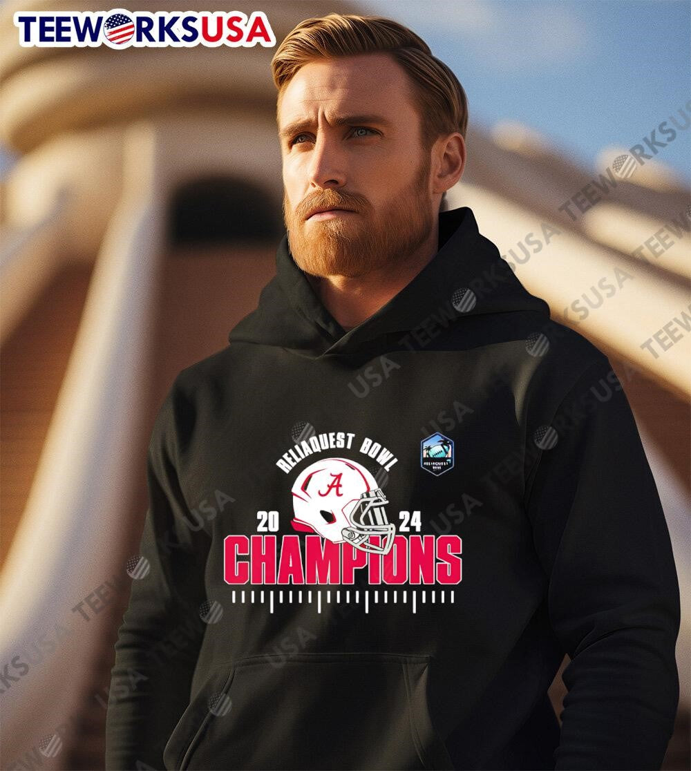 Alabama Crimson Tide Is The 2024 Reliaquest Bowl - Adult & Kids T-Shirts, Sweatshirts & Hoodies apparel design preview 3