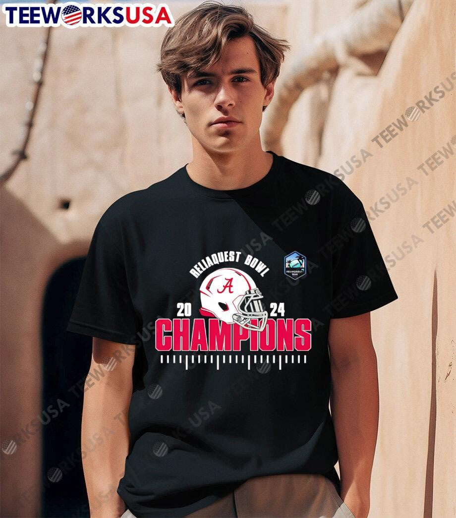 Alabama Crimson Tide Is The 2024 Reliaquest Bowl - Adult & Kids T-Shirts, Sweatshirts & Hoodies apparel design preview 1
