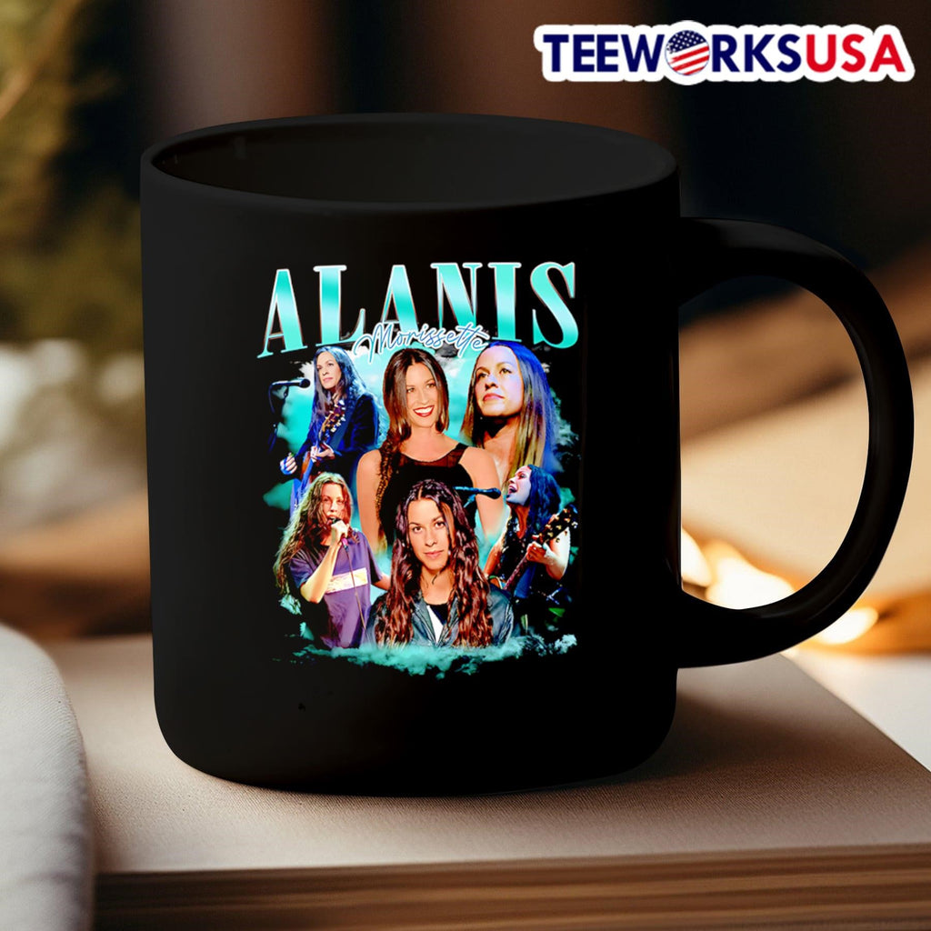 Alanis Morissette bootleg - Adult & Kids T-Shirts, Sweatshirts & Hoodies apparel design preview 3