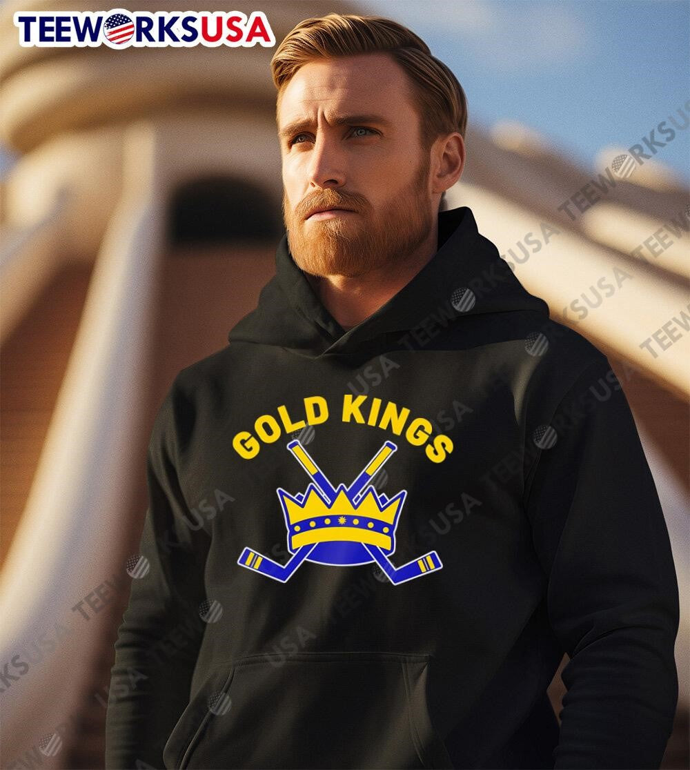 Alaska Gold Kings - Adult & Kids T-Shirts, Sweatshirts & Hoodies apparel design preview 2