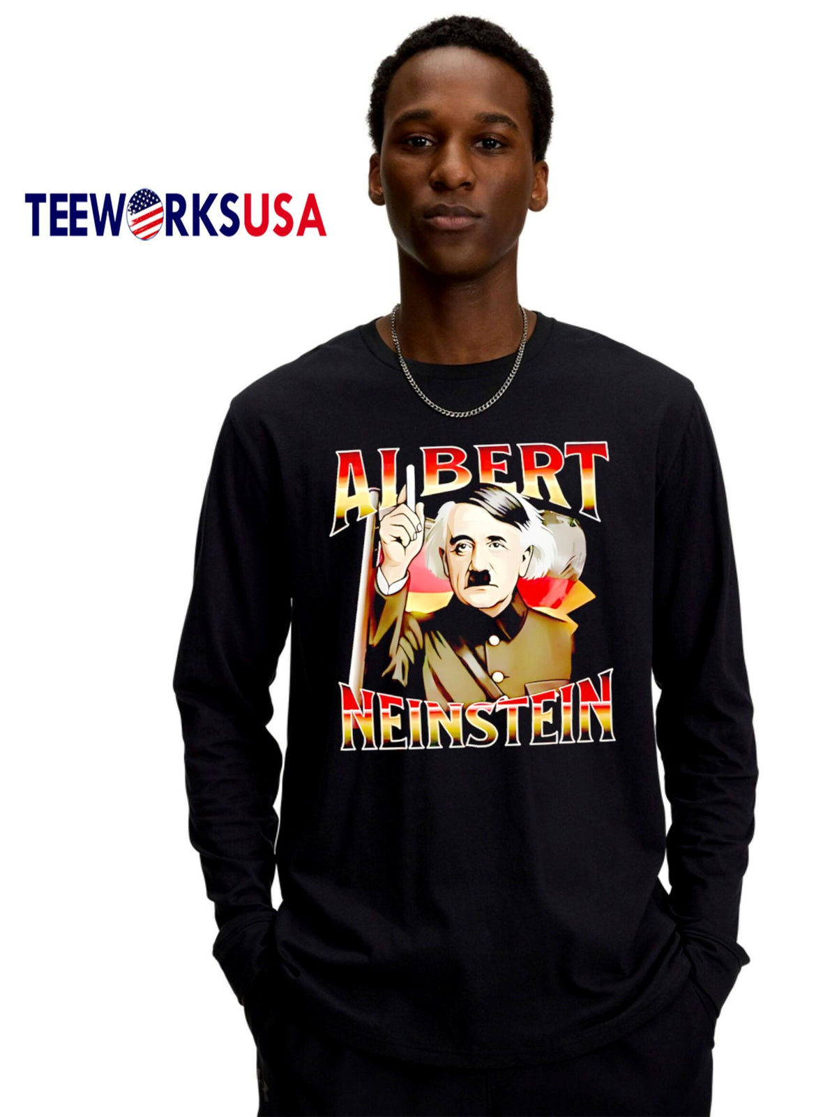 Albert Neinstein classic - Adult & Kids T-Shirts, Sweatshirts & Hoodies apparel design preview 4
