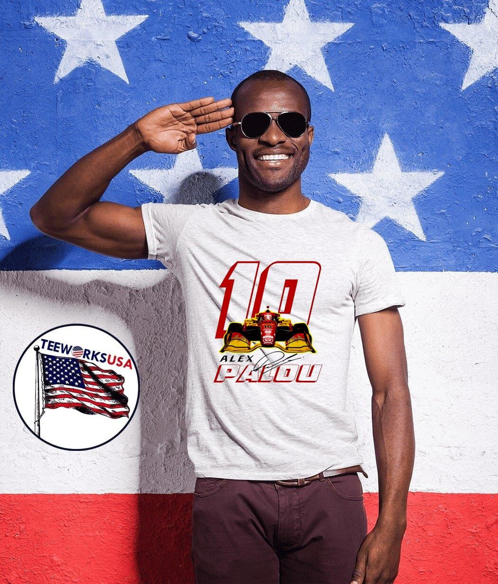 Alex Palou #10 IndyCar Winner Indianapolis 500 109th - Adult & Kids T-Shirts, Sweatshirts & Hoodies apparel design preview 1
